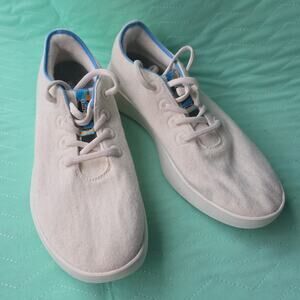 Men's 12 Wool Runner 2 white sneaker run athletic